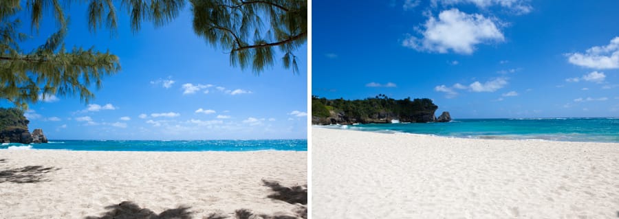 Beach wedding at Foul Bay, Barbados