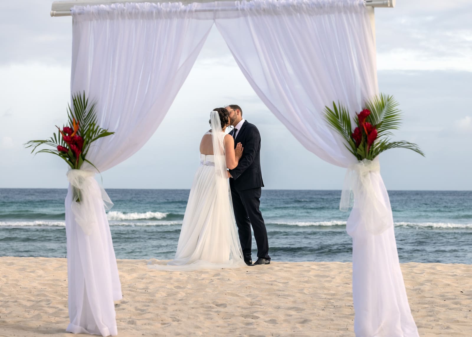 Part of the beautiful seascape at The Coconut Court Hotel, ready for a wedding