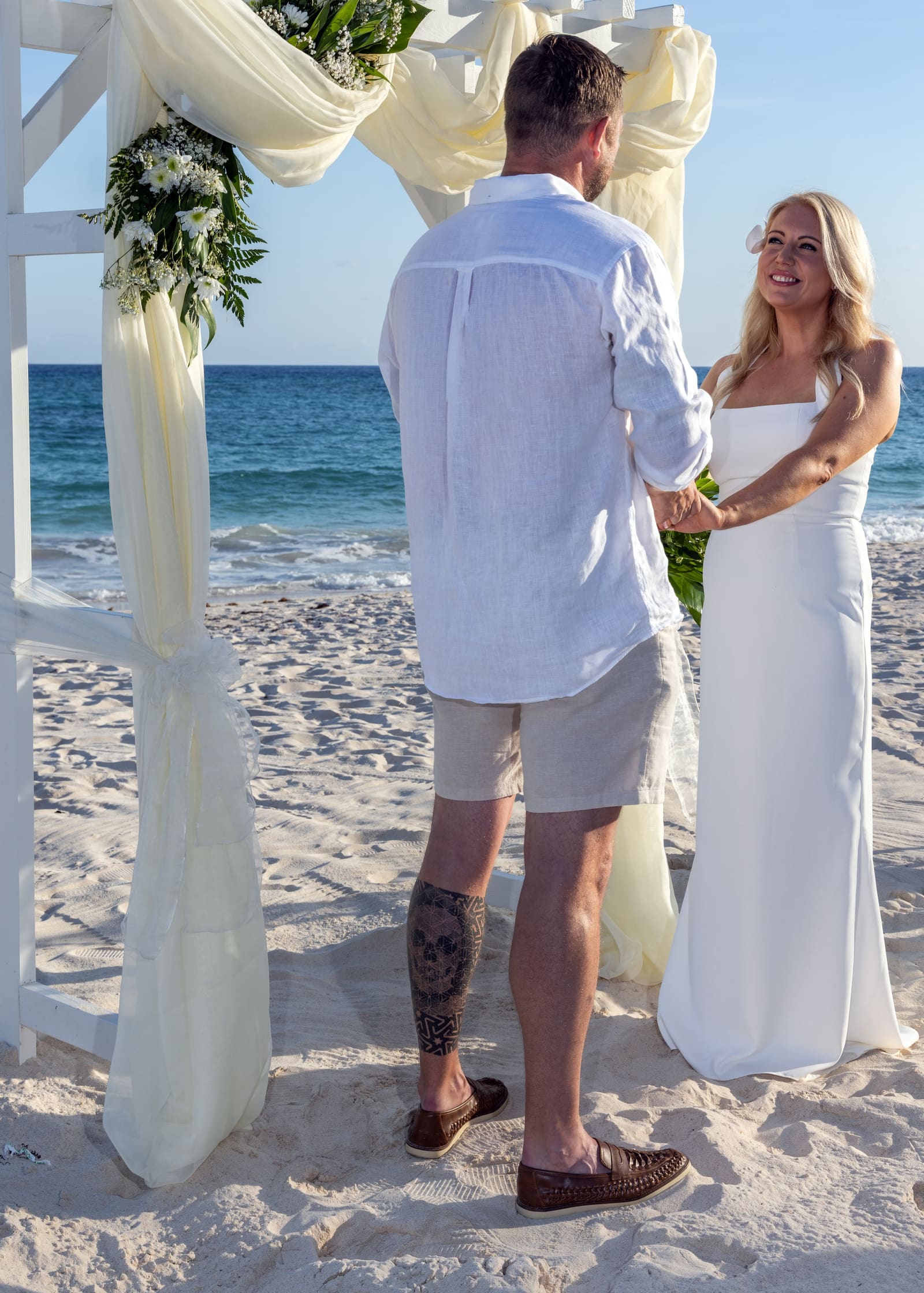 Wedding at O2 Beach Club, Barbados
