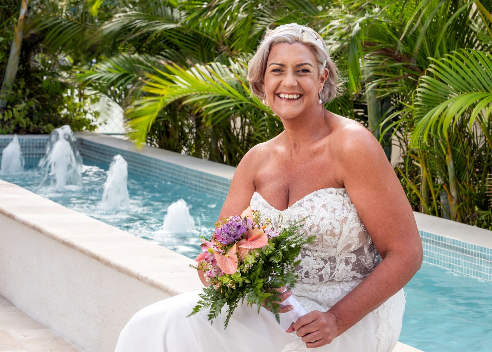 Wedding at O2 Beach Club, Barbados
