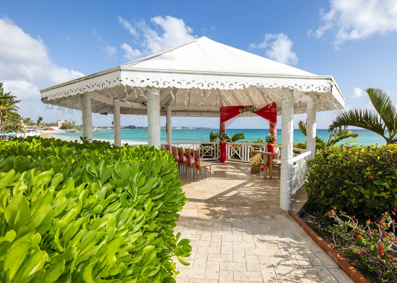 Wedding Gazebo with a great view!