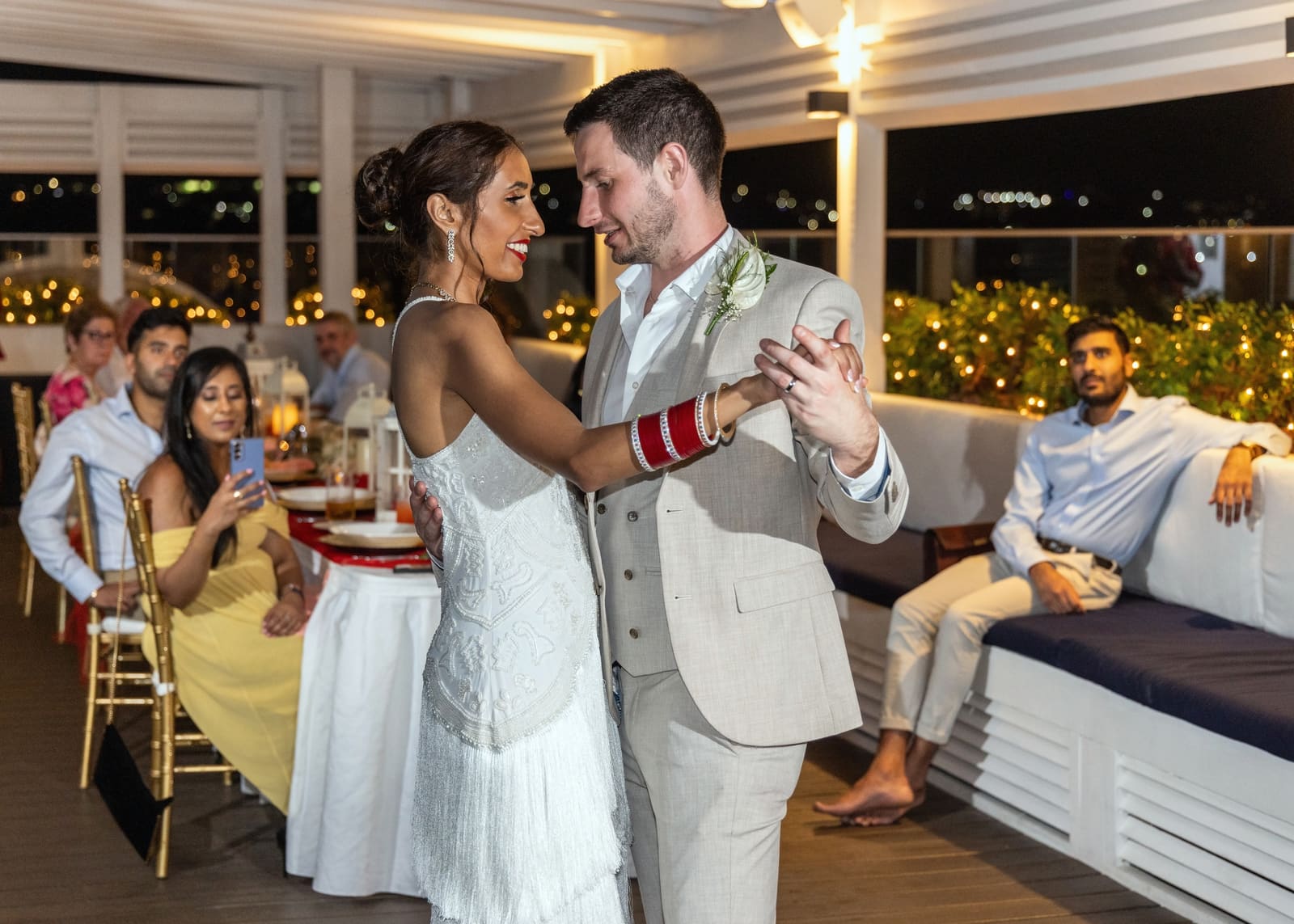 Great facilities for larger wedding reception.