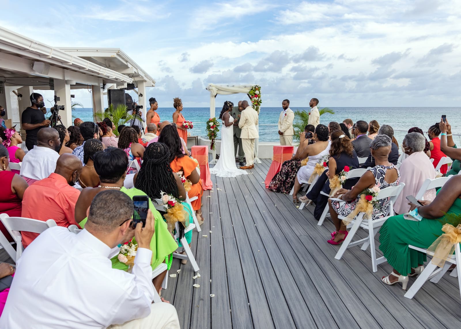 Wedding at the Sea Breeze Beach Hotel, Barbados